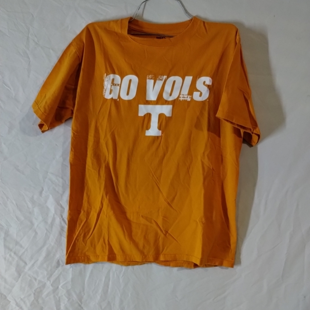 Tennessee volunteer football T shirt medium orange mens